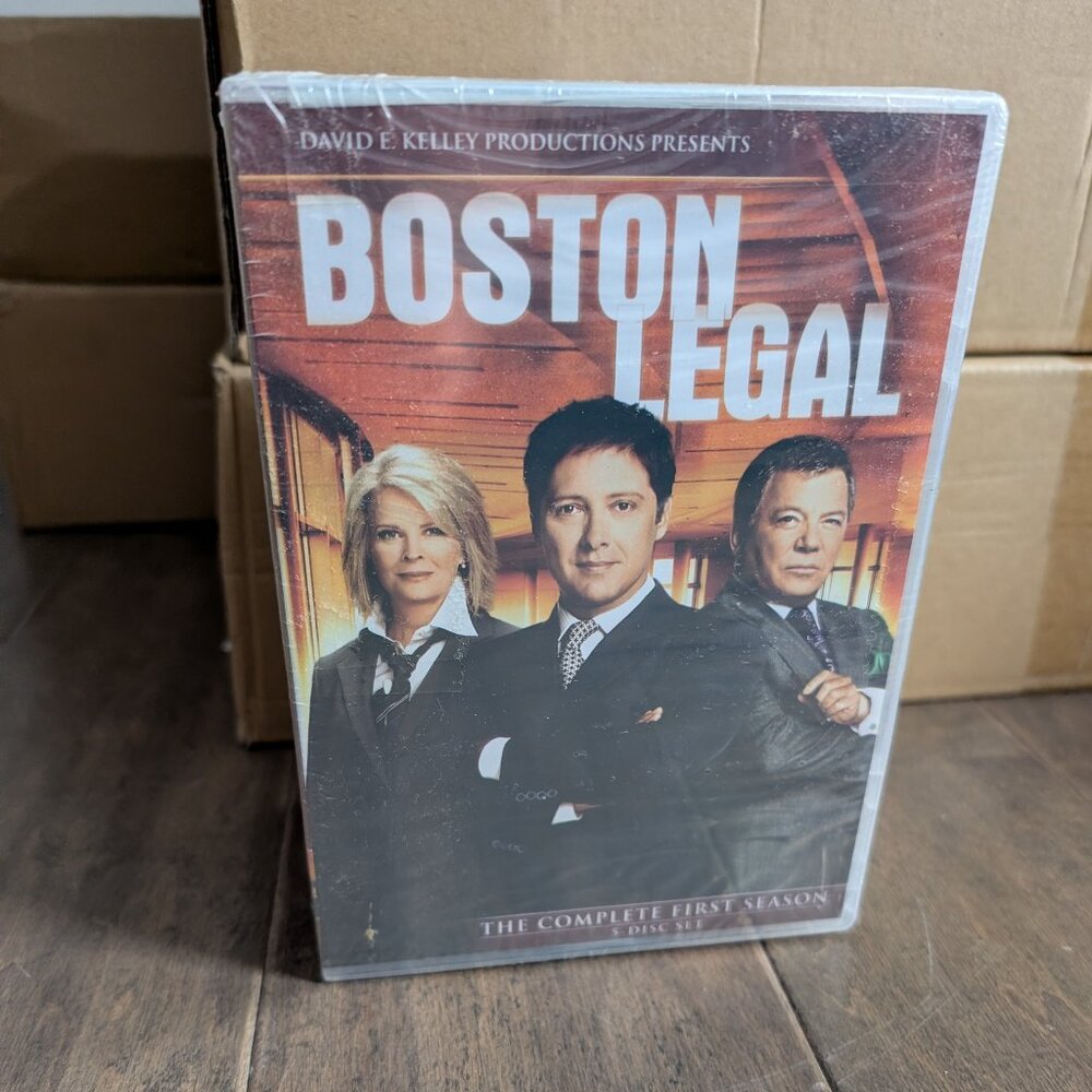 Brand New, Sealed Boston Legal Complete DVD Set For Sale